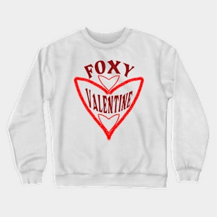 Foxy Valentine Crewneck Sweatshirt